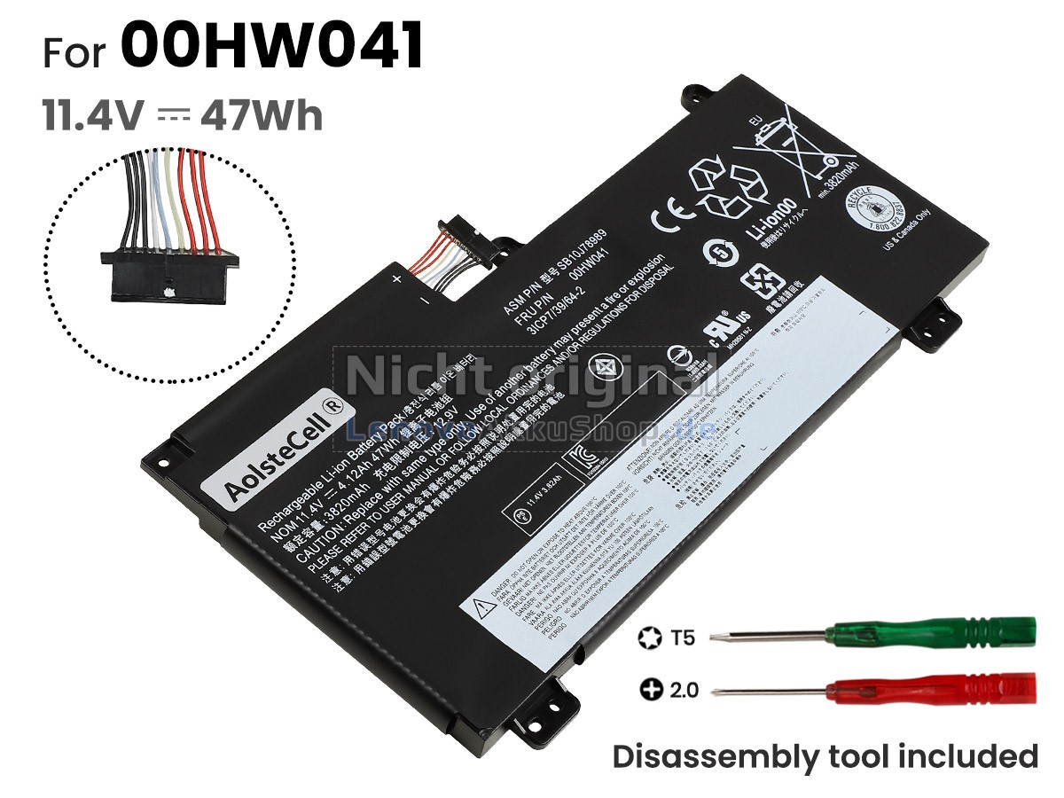 Hochwertige Akku für Lenovo ThinkPad S5-20G4A009CD