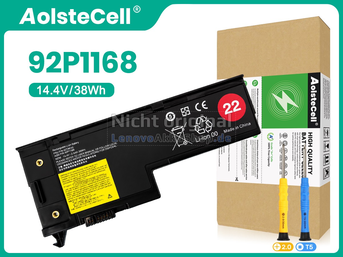 Hochwertige Akku für Lenovo 42T5261
