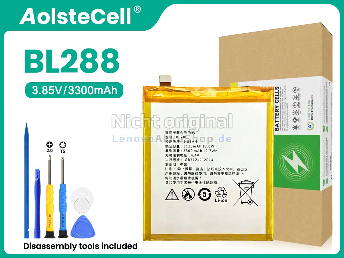 Hochwertige Akku für Lenovo BL288