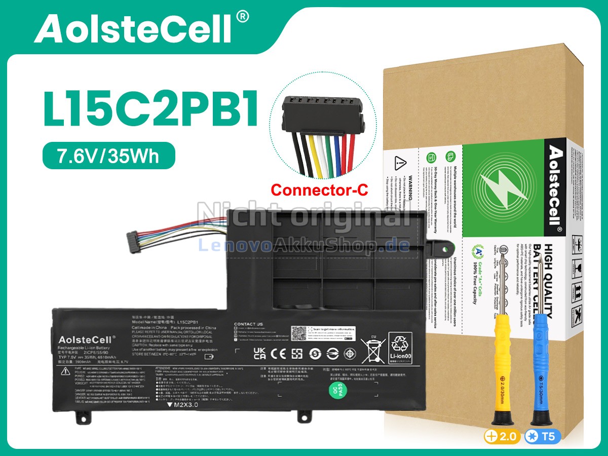 Hochwertige Akku für Lenovo L15L2PB1(2ICP6/55/90)