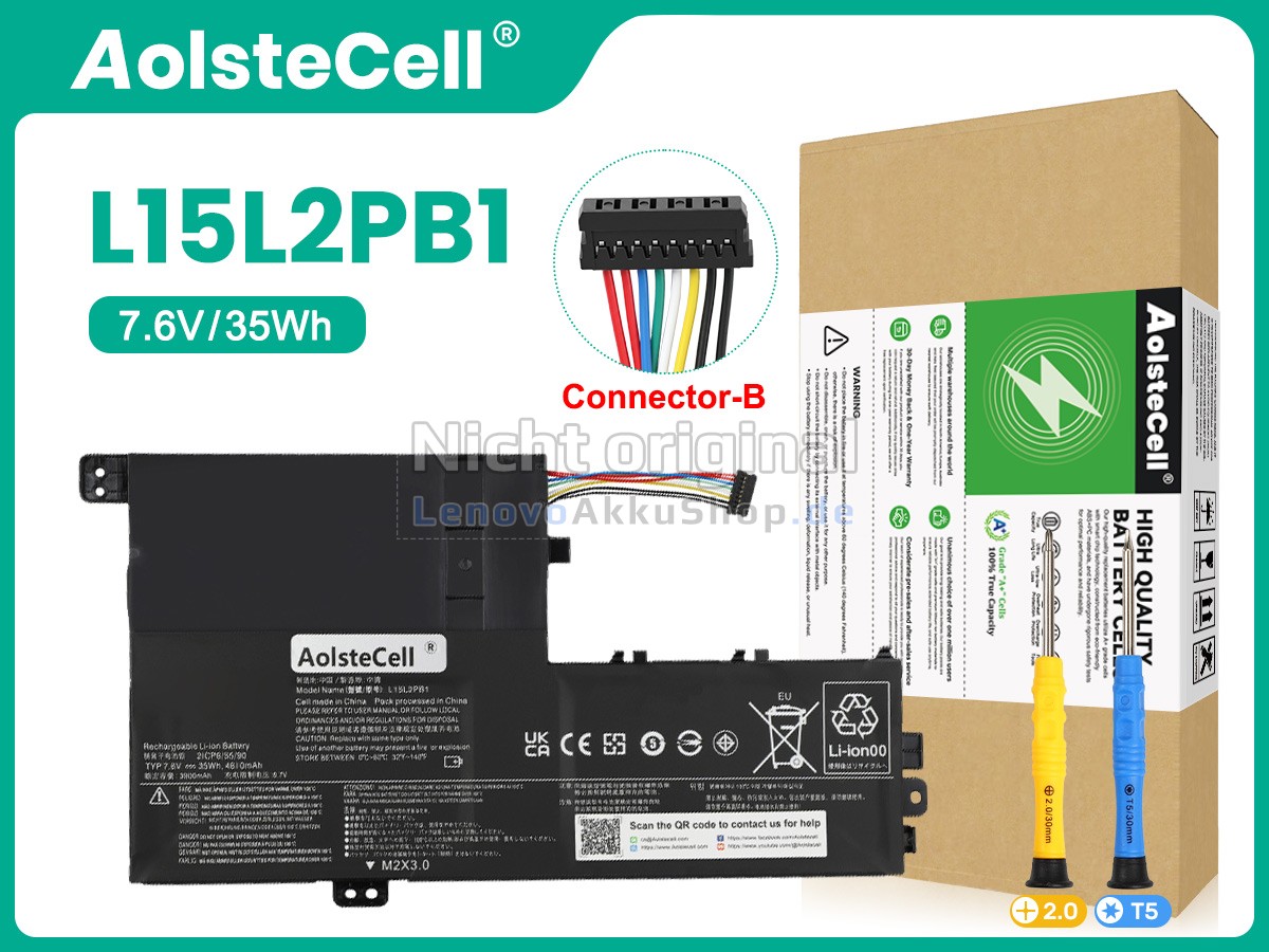 Hochwertige Akku für Lenovo L15L2PB1(2ICP6/55/90)