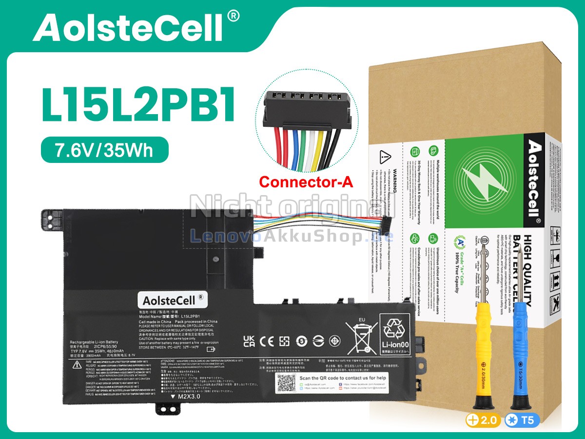 Hochwertige Akku für Lenovo L15L2PB1(2ICP6/55/90)