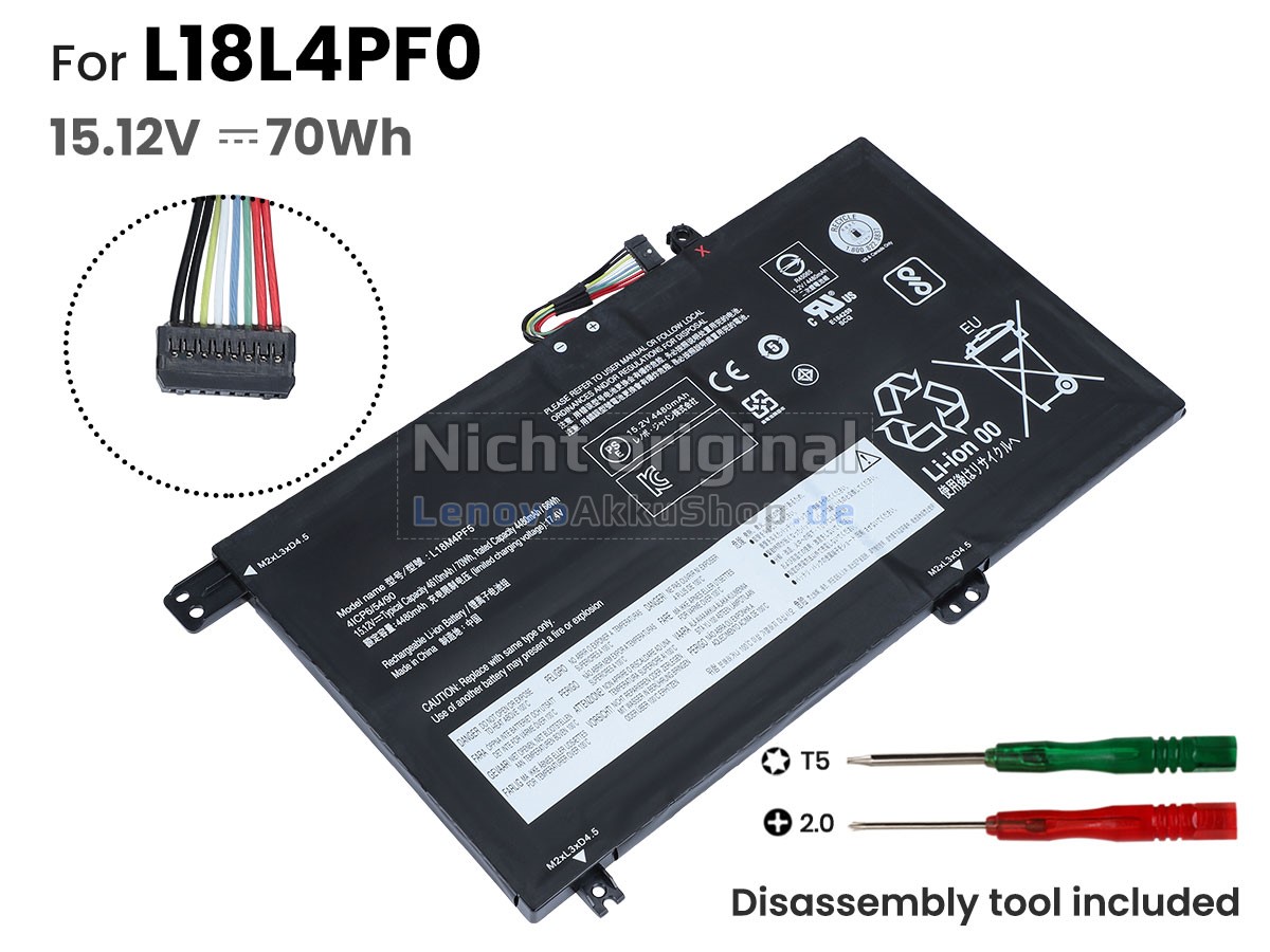 Hochwertige Akku für Lenovo IdeaPad S540-15IML-81NG