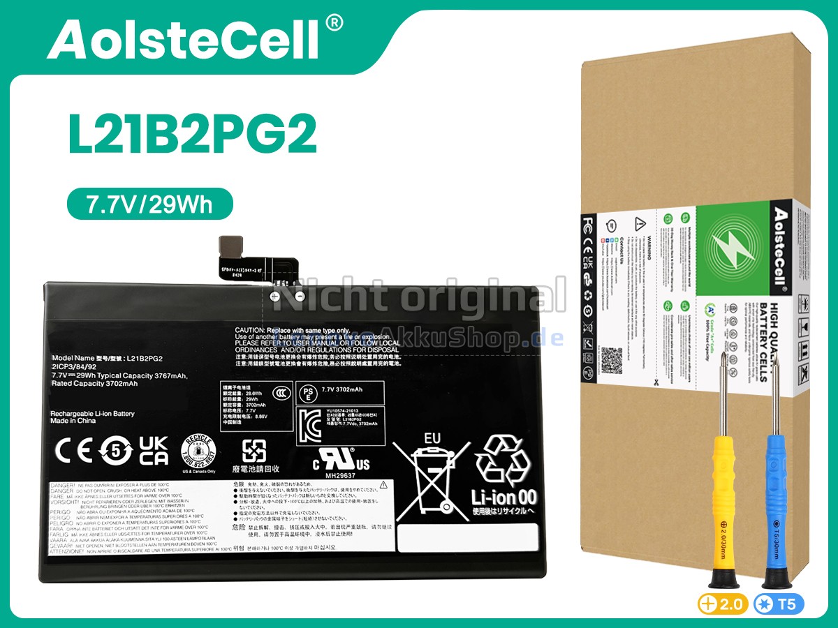 Hochwertige Akku für Lenovo 5B11F38376