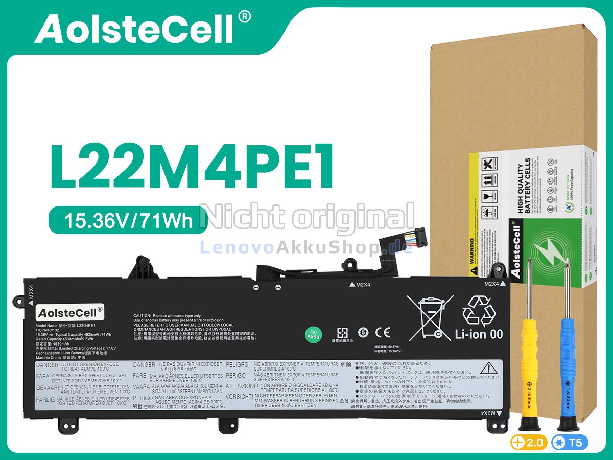 Hochwertige Akku für Lenovo L22M4PE1