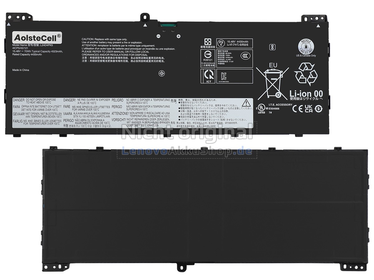Hochwertige Akku für Lenovo IdeaPad SLIM 5 15ARP10-83J30050FR