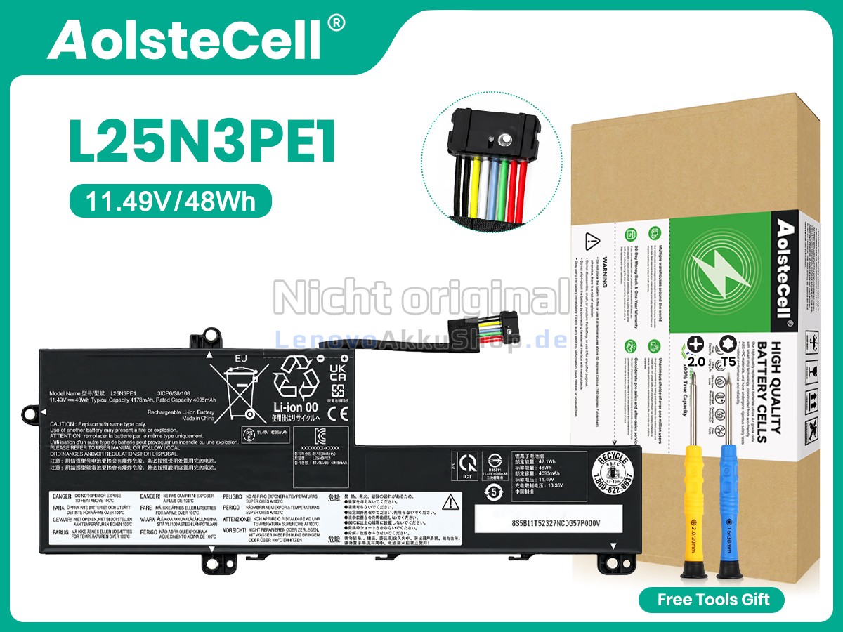 Hochwertige Akku für Lenovo 5B11T52334