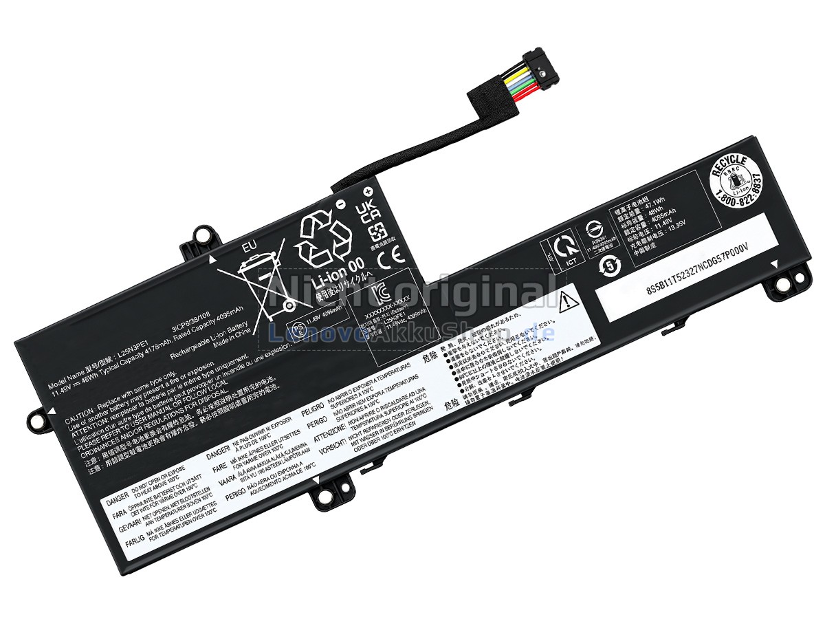 Hochwertige Akku für Lenovo L25X3PE1